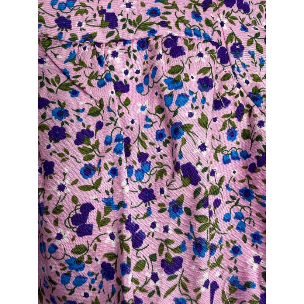 Pomander Place Quinn Dress Lilac Floral Puff Sleeve Lined XSMALL - Picture 4 of 14